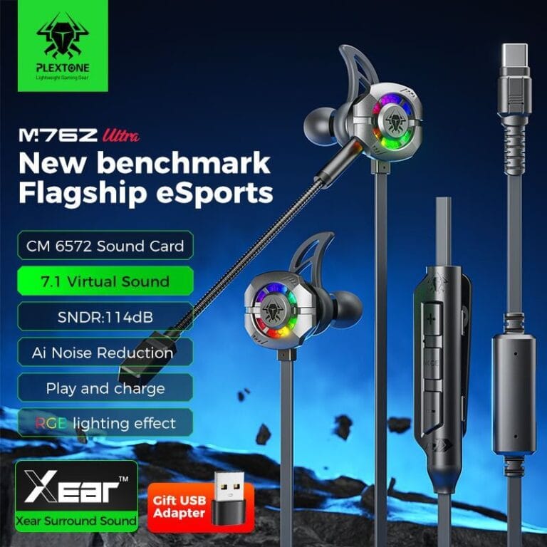 PLEXTONE M762 Ultra Gaming Earphones