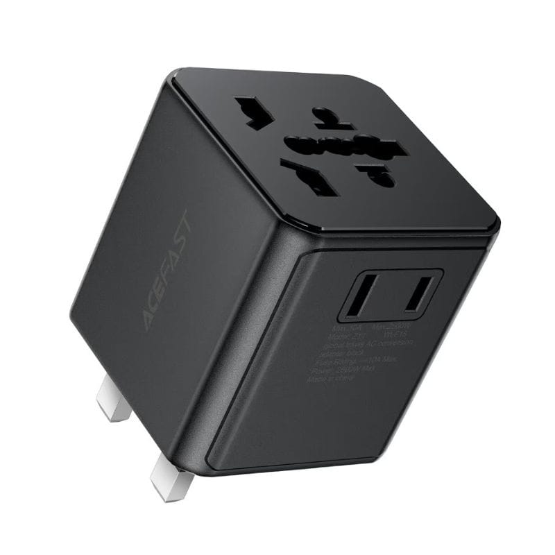 ACEFAST Z11 Travel Adapter (2) ACEFAST Z11 Travel Plug Adapter 2500W