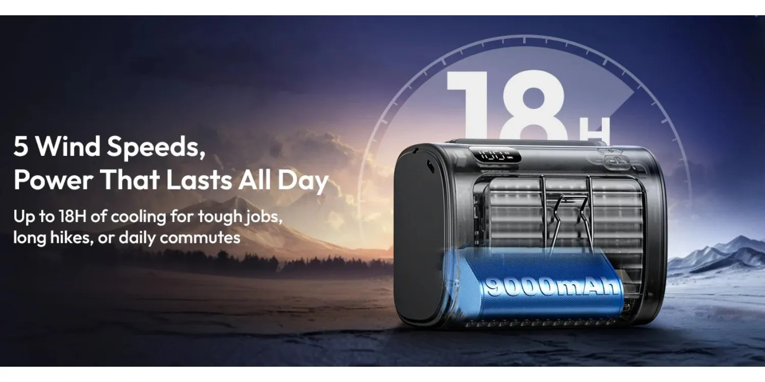 Aecooly Flow 01 PE02 4-in-1 High Velocity Fan