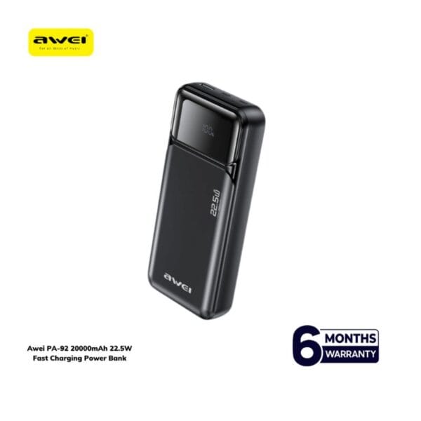 Awei PA-92 20000mAh 22.5W power bank