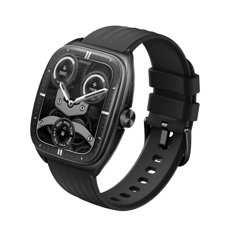 Momax 1-Wear Curvex Smart Watch black Momax 1-Wear Curvex black