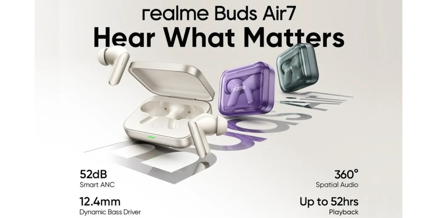 Realme Earbuds Air 7 True Wireless Earbuds