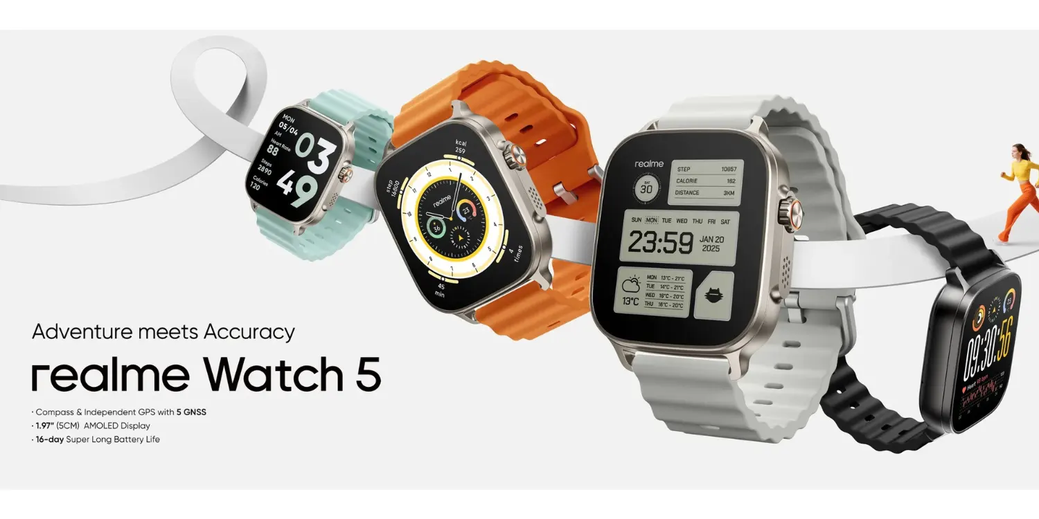 Realme Watch 5 AMOLED Display