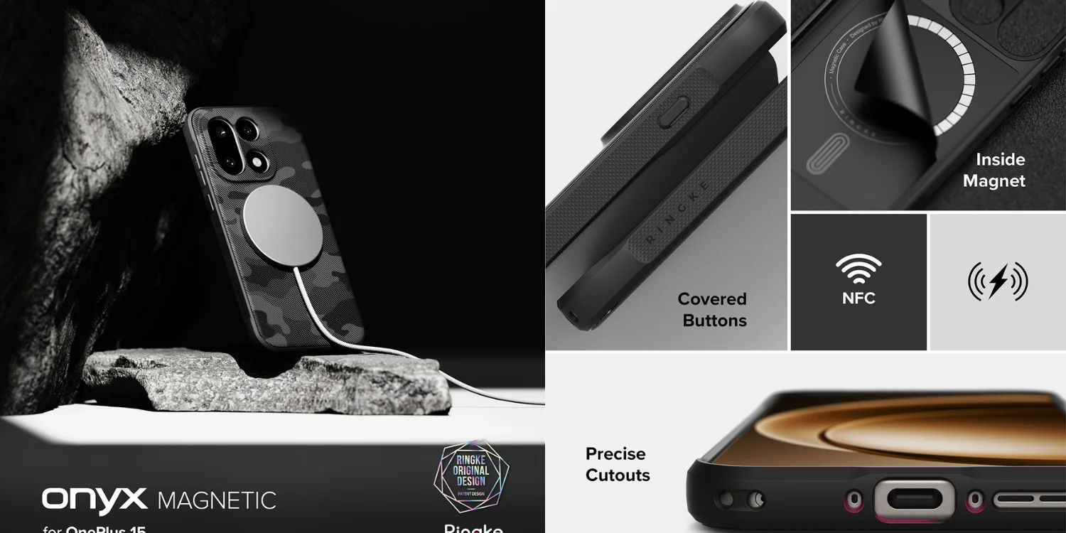 Ringke Onyx Magnetic Case for OnePlus 15