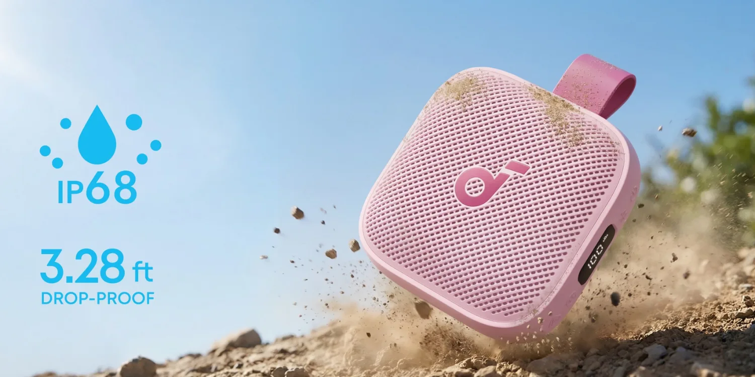 Anker Soundcore Boom Go 3i Portable Speaker