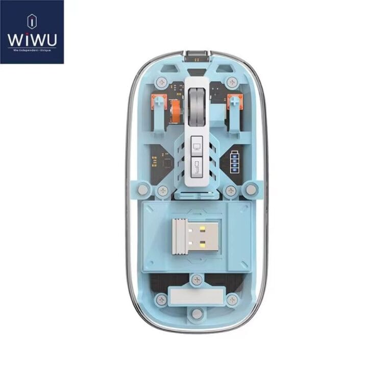 WiWU Crystal Transparent 2.4G Wireless Mouse WM105