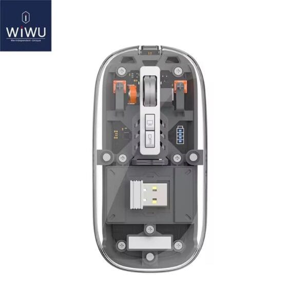 WiWU Crystal Transparent 2.4G Wireless Mouse WM105