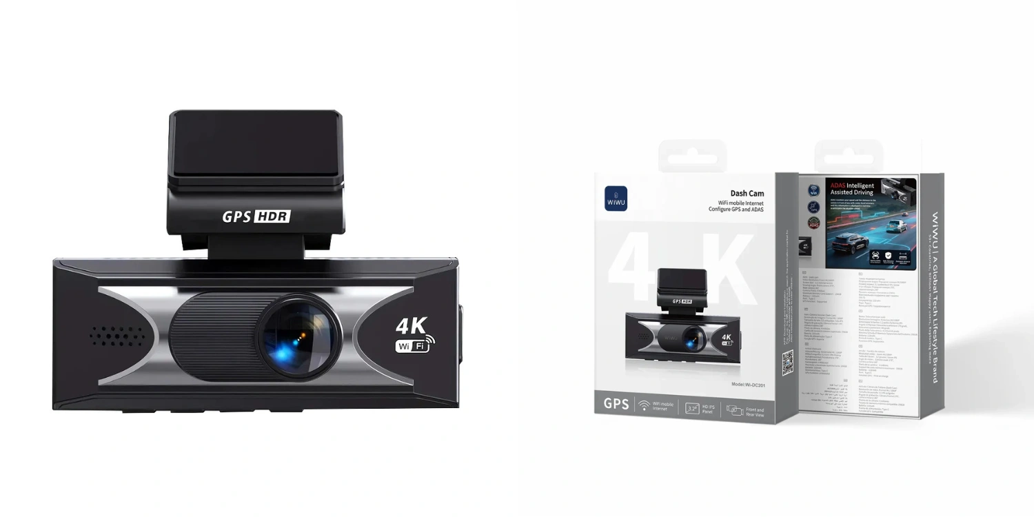 WiWU Dash Cam WiFi GPS ADAS Wi-DC201