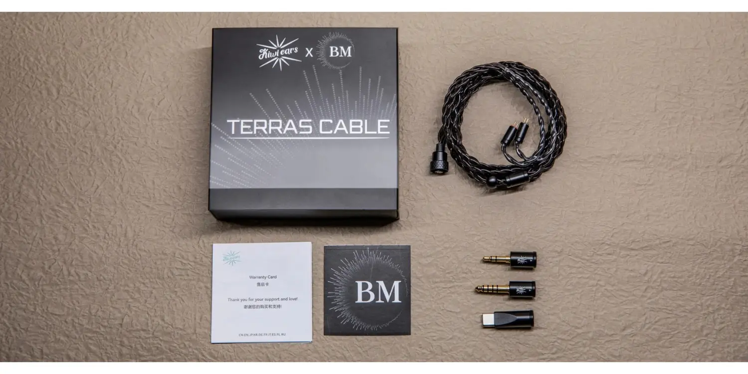 Kiwi Ears x B_Media Terras IEM Cable