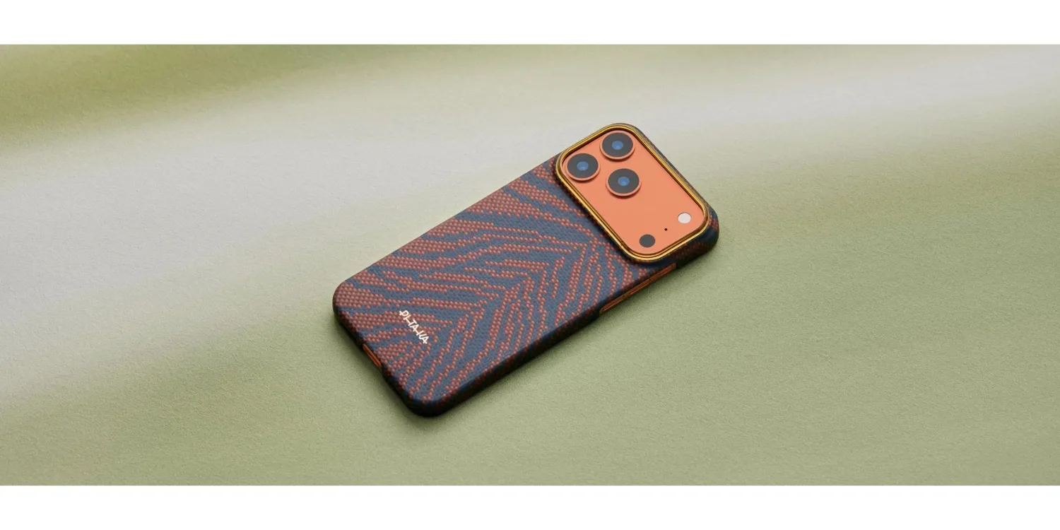 PITAKA Breath of Veins Burning Orange Edge Case