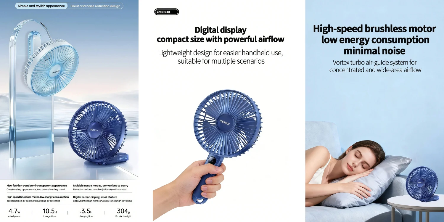 Remax RS-SF17 4000mAh Fan