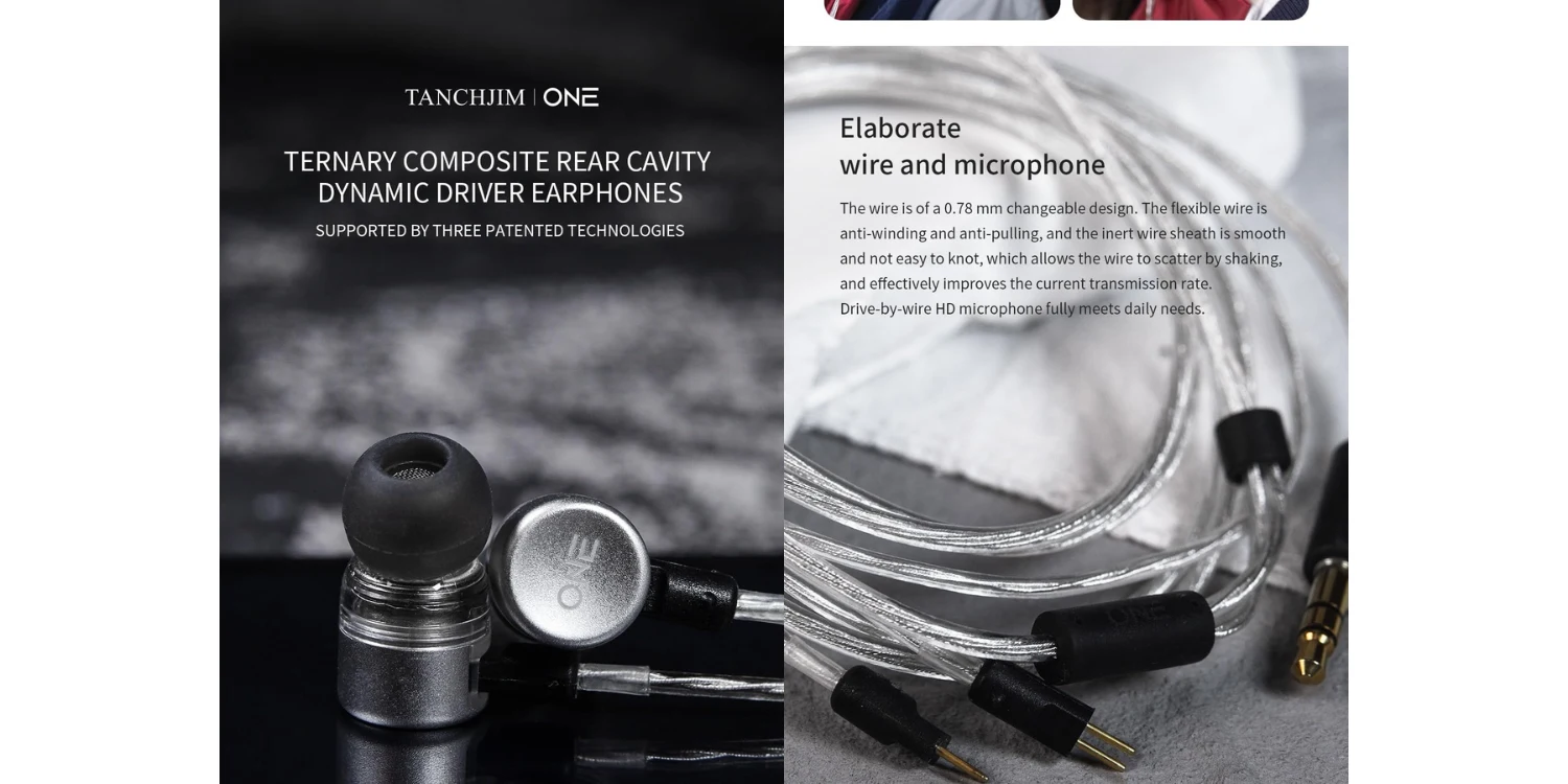 TANCHJIM ONE 10mm Dynamic Driver Earphone
