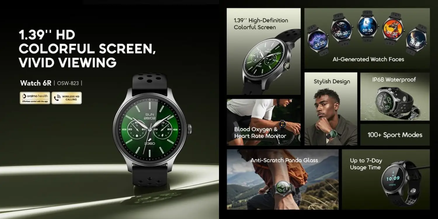 oraimo Watch 6R Smart Watch